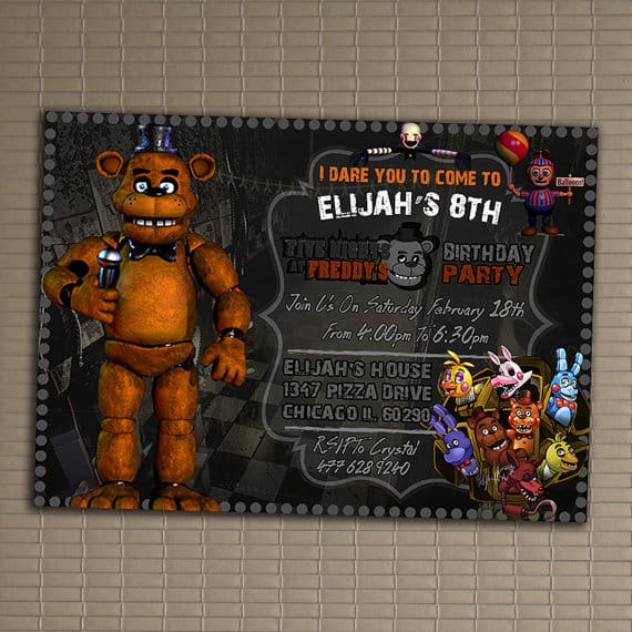 FNAF birthday party ideas Archives | Birthday Buzzin