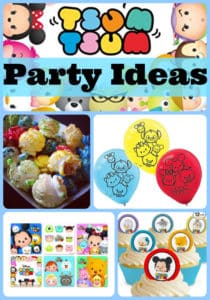 tsum tsum party ideas and birthday supplies 