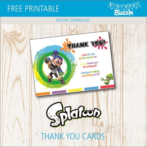 splatoon invitations pdf download free