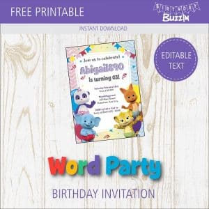free download of word party invitation templates