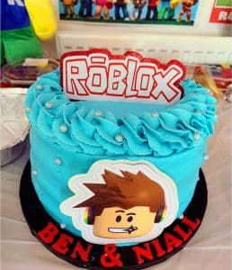 Roblox birthday cake