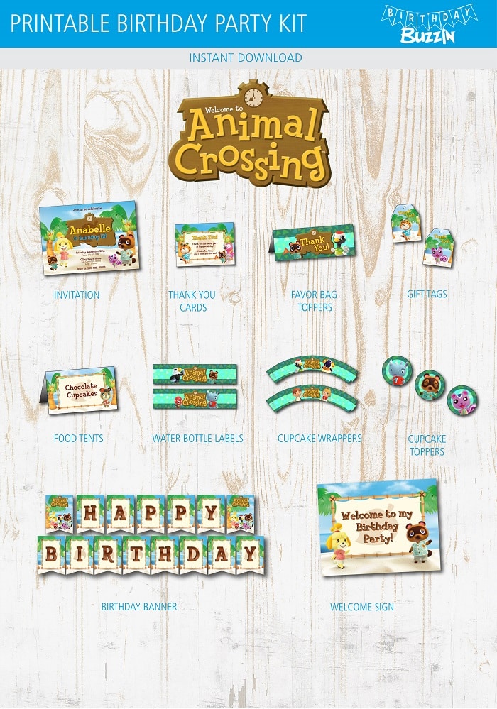 download animal crossing birthday party