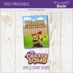 The Chicken Squad birthday party printables Archives | Birthday Buzzin