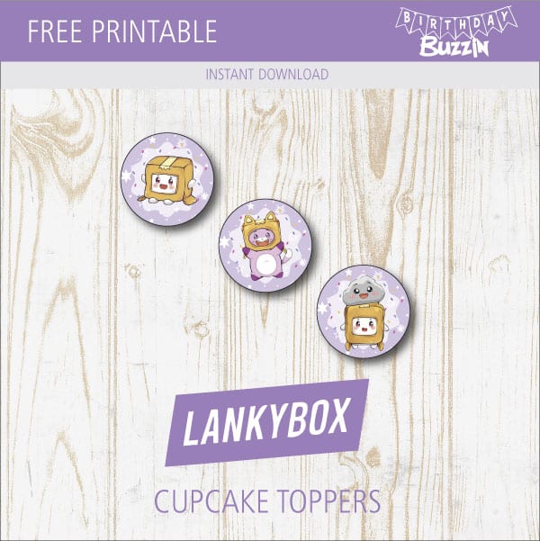 Free Printable Gucci Cupcake Topper, Birthday Buzzin